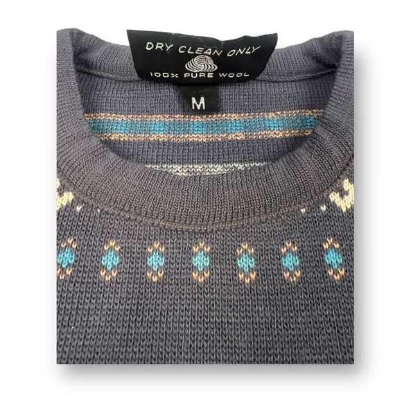 Lido Vintage Wool Top Size Medium - Picture 2 of 5